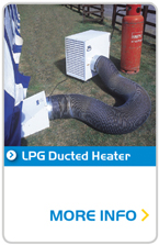 lpg ducted heater