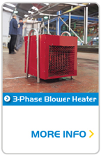 3-Phase Blower Heater