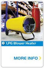 LPG Blower Heater