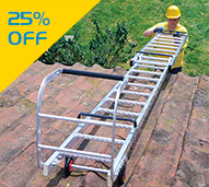 25% Off Extending Roof Ladders
