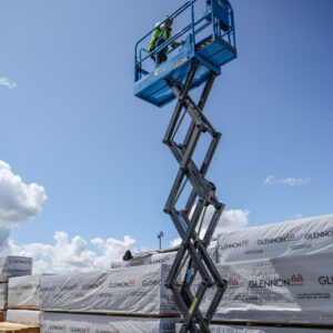 IPAF Training underway with scissor lift