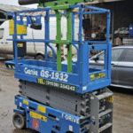 Scissor Lift Pipe Holder