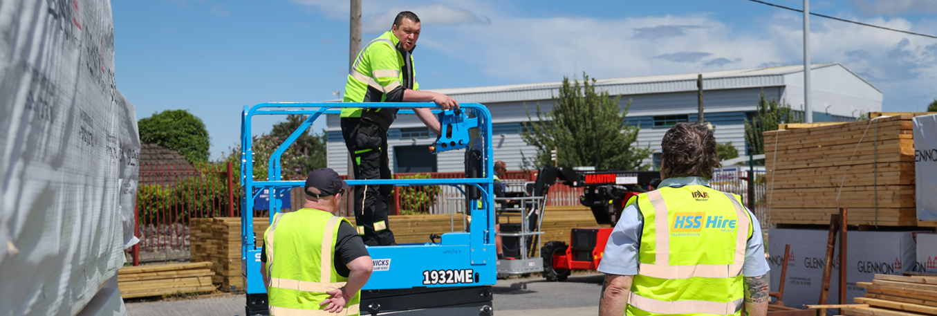 IPAF Training under way